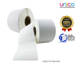 Unicomall's Thermal Label Paper Roll: 100mm x 38mm for Precise Printing