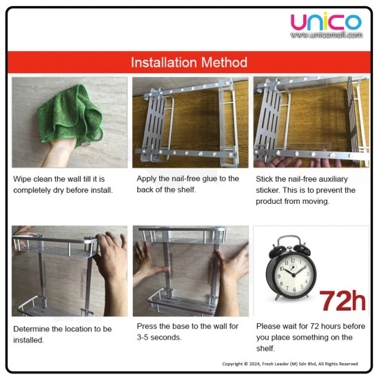Discover the Best Aluminum Bathroom Triangle Shelf Rack with Hook | Unicomall Discover the Best Aluminum Bathroom Triangle Shelf Rack with Hook | Unicomall