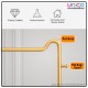 Gold & Black Double Layer Coat Rack (150x120x40cm) | Unicomall Gold & Black Double Layer Coat Rack (150x120x40cm) | Unicomall
