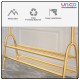 Gold & Black Double Layer Coat Rack (150x120x40cm) | Unicomall