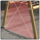 Gold & Black Double Layer Coat Rack (150x120x40cm) | Unicomall Gold & Black Double Layer Coat Rack (150x120x40cm) | Unicomall