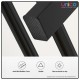 Efficient Single Pole Clothes Rack Organizer by Unicomall - 130x60x40cm Space Saver