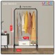 Efficient Single Pole Clothes Rack Organizer by Unicomall - 130x60x40cm Space Saver