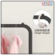 Efficient Single Pole Clothes Rack Organizer by Unicomall - 150x110x40cm Space Saver Efficient Single Pole Clothes Rack Organizer by Unicomall - 150x110x40cm Space Saver