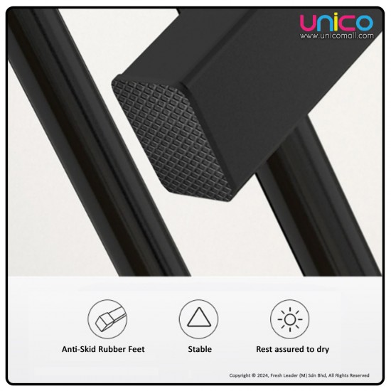 Maximize Closet Space with Double Pole Clothes Rack | 150x110x54cm Maximize Closet Space with Double Pole Clothes Rack | 150x110x54cm
