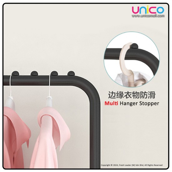 Maximize Closet Space with Double Pole Clothes Rack | 150x110x54cm Maximize Closet Space with Double Pole Clothes Rack | 150x110x54cm