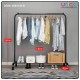 Space-Saving Clothes Rack Organizer | Single Pole Design | 150x130x40cm