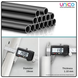 Unicomall Clothes Rack Organizer: Single Pole Design for Efficient Storage - 150x100x46cm