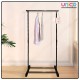 Single Layer Coat Rack- Black (130*65*40cm) Single Layer Coat Rack- Black (130*65*40cm)