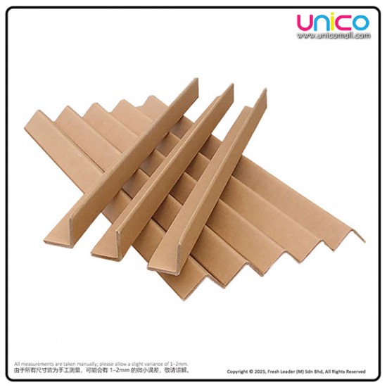 Safe Edge 100cm L Shape Cardboard Corner Protector - Premium Angel Board for Packing Needs