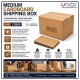 Heavy Duty Medium Cardboard Shipping Box 44.5×32×33cm Carton Box