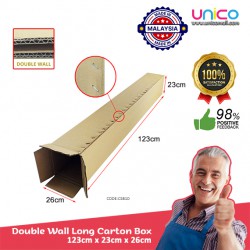 Long Cardboard Shipping Box (123*26*23*cm)