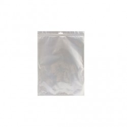 Clear Zip Lock Plastic Bag 25x35cm (100pcs/Pack) – Reusable Packaging Pouch