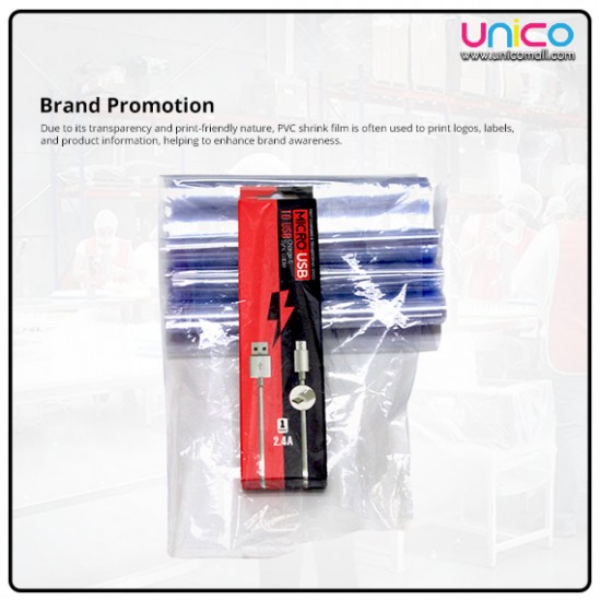 Packaging PVC Shrink Wrap Film - 16cm x 10m | Durable & Affordable Packaging PVC Shrink Wrap Film - 16cm x 10m | Durable & Affordable