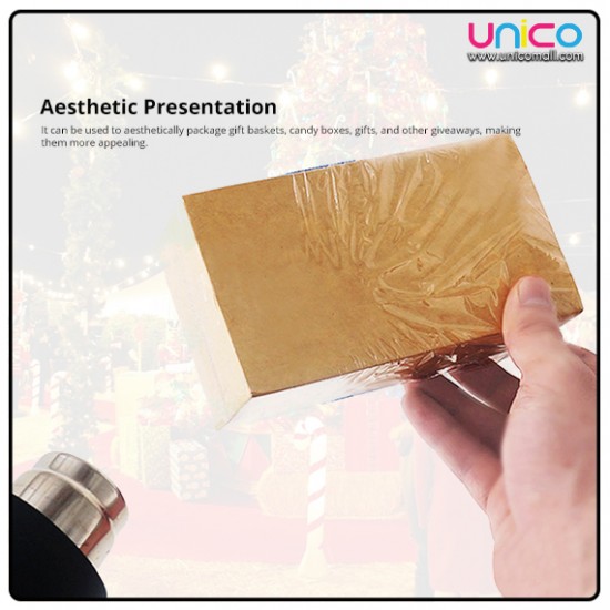 Packaging PVC Shrink Wrap Film - 16cm x 10m | Durable & Affordable Packaging PVC Shrink Wrap Film - 16cm x 10m | Durable & Affordable