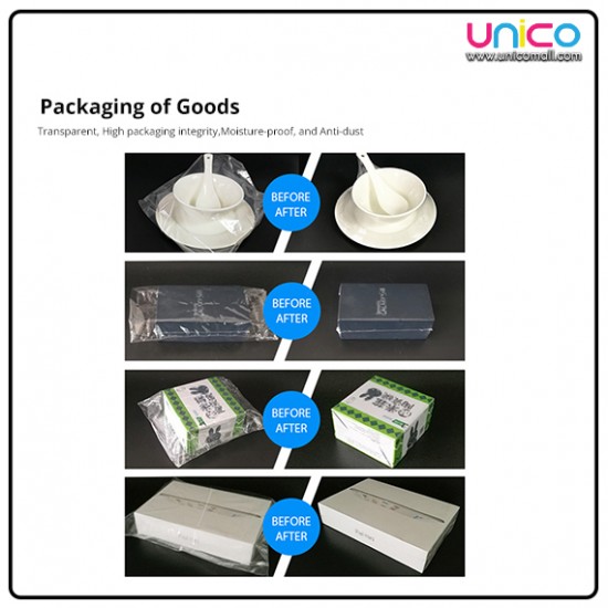 Packaging PVC Shrink Wrap Film - 16cm x 10m | Durable & Affordable Packaging PVC Shrink Wrap Film - 16cm x 10m | Durable & Affordable