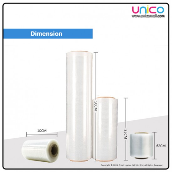 Premium Mini Stretch Film by Evio Asia - 100mm x 250g | Unicomall Premium Mini Stretch Film by Evio Asia - 100mm x 250g | Unicomall