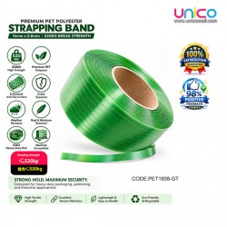Premium PET Polyester Strapping Band 16mm x 0.8mm 520KG Heavy Duty