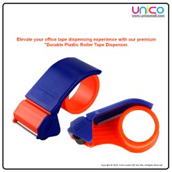 Unicomall 48mm Plastic Tape Dispenser: Efficient Width Size Cutter for Packaging