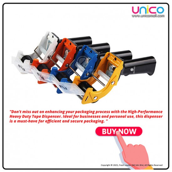 High-Performance Heavy Duty Tape Dispenser 60mm x 180m