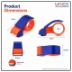 Heavy Duty Tape Dispenser 60mm – Durable Packing Cutter Tool