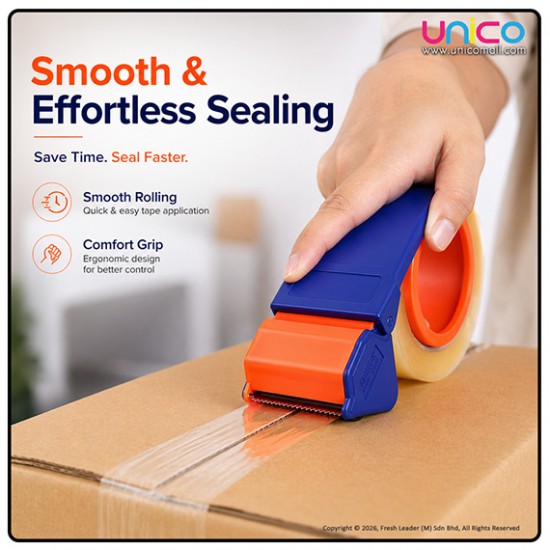 Heavy Duty Tape Dispenser 60mm – Durable Packing Cutter Tool